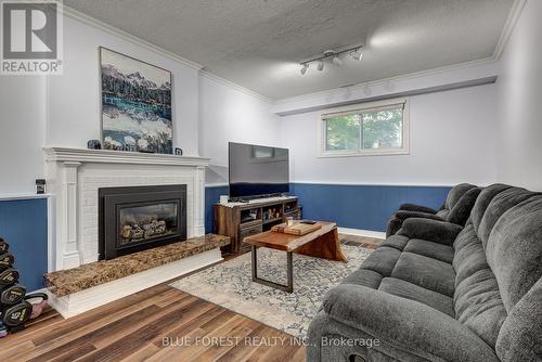 Family Room w/ Fireplace - 219 Worthington Avenue, London South (South T), ON 