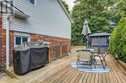 Backyard Deck - 219 Worthington Avenue, London South (South T), ON 