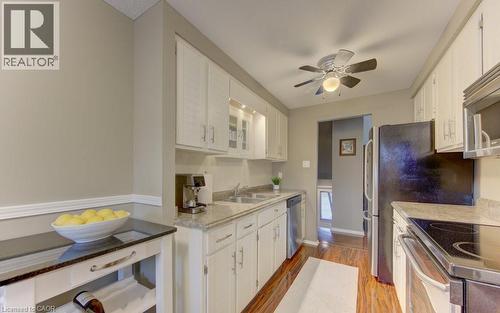 458 Beechwood Place Unit# 3, Waterloo, ON - Indoor Photo Showing Kitchen With Double Sink