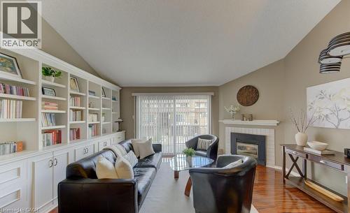 458 Beechwood Place Unit# 3, Waterloo, ON - Indoor With Fireplace