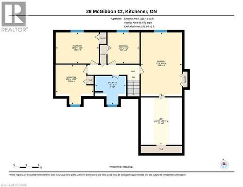 Floor plan - 28 Mcgibbon Court, Kitchener, ON 
