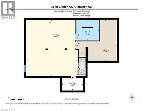 Floor plan - 28 Mcgibbon Court, Kitchener, ON 