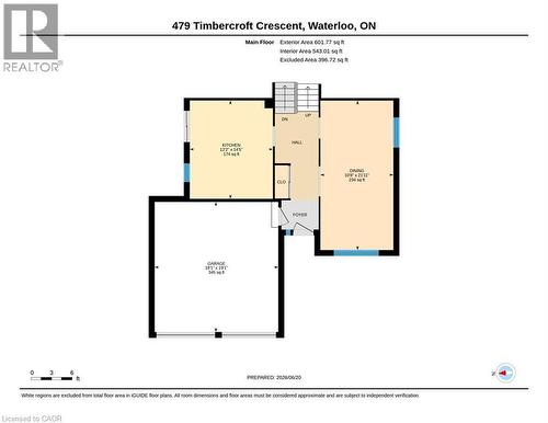 Floor plan - 479 Timbercroft Crescent, Waterloo, ON 