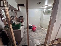 Bathroom with a stall shower - 