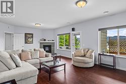 Lower level recreation area - 