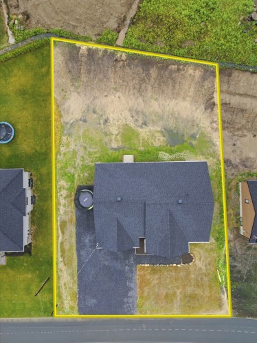 Aerial View - 1050 Rue Bissonnette, Valcourt - Ville, QC -  With View