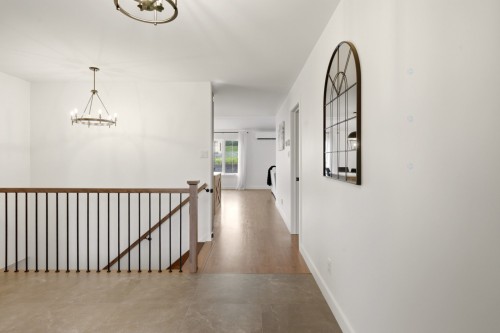 Staircase - 1050 Rue Bissonnette, Valcourt - Ville, QC - Indoor Photo Showing Other Room