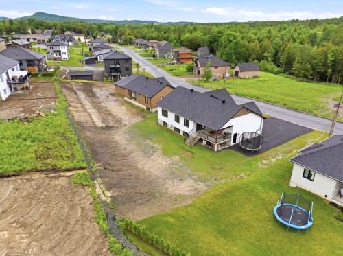 Aerial View - 1050 Rue Bissonnette, Valcourt - Ville, QC - Outdoor With View