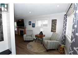 to your right is a sitting area - 