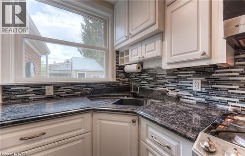 465 Nyberg Street, Kitchener, ON - Indoor Photo Showing Kitchen With Double Sink
