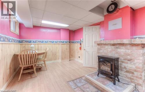 465 Nyberg Street, Kitchener, ON - Indoor Photo Showing Other Room With Fireplace