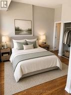 Primary Bedroom digitally staged - 