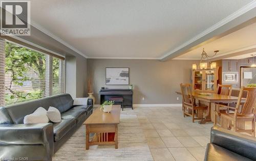 14 Rose Garden Street, Kitchener, ON - Indoor Photo Showing Living Room