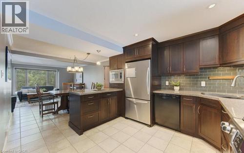 14 Rose Garden Street, Kitchener, ON - Indoor Photo Showing Kitchen With Upgraded Kitchen