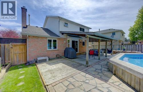 14 Rose Garden Street, Kitchener, ON - Outdoor With Deck Patio Veranda With Exterior