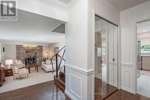 280 Penn Drive, Burlington, ON - Indoor Photo Showing Other Room With Fireplace