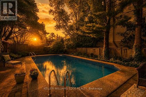 280 Penn Drive, Burlington, ON -  With In Ground Pool With Backyard