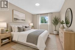 Virtually staged Primary bedroom - 