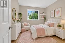 Virtually staged bedroom 3 - 