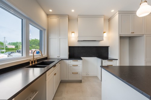 Kitchen - 201-127 Mtée Des Trinitaires, Saint-Basile-Le-Grand, QC - Indoor Photo Showing Kitchen With Double Sink
