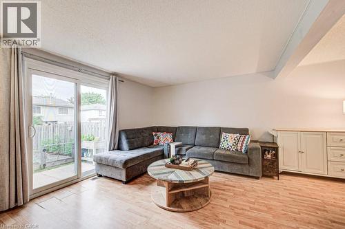 Sliding glass patio doors provide exterior access - 854 Elgin Street N, Cambridge, ON 