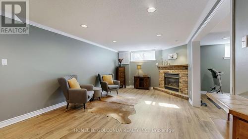 54 Senator Reesor'S Drive, Markham, ON - Indoor With Fireplace