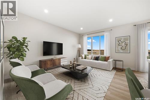934 Yuel Bend, Saskatoon, SK - Indoor Photo Showing Living Room