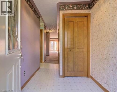 Step inside this cozy home, where a handy coat closet greets you after a day out. - 42 Donly Drive S Unit# 2, Simcoe, ON 