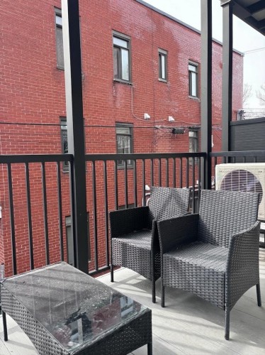 Balcony - 202-930 Rue Charlevoix, Montréal (Le Sud-Ouest), QC 