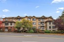 202-7 Gorge Rd West, Saanich, BC  - Outdoor With Balcony With Facade 