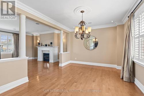 1486 Orchard Haven Ridge, Mississauga, ON - Indoor Photo Showing Other Room With Fireplace