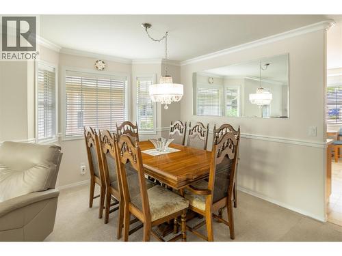 527 Yates Road Unit# 13, Kelowna, BC - Indoor Photo Showing Dining Room