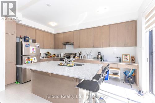 302 Calla Point, Milton, ON - Indoor Photo Showing Kitchen With Upgraded Kitchen