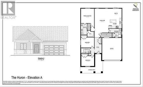 The Huron model by Robinson Carpentry - 103 Victoria Avenue E, South Huron (Stephen), ON - Other
