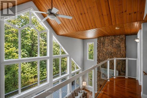 Cedar Cathedral Ceiling - 10 Musquake Court, Tiny, ON - Indoor Photo Showing Other Room