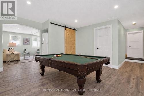 Basemend - Virtually Staged Pool Table - 10 Musquake Court, Tiny, ON - Indoor Photo Showing Other Room