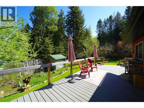 281 Iwanik Road, Procter, BC - Outdoor With Deck Patio Veranda