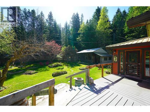 281 Iwanik Road, Procter, BC - Outdoor With Deck Patio Veranda