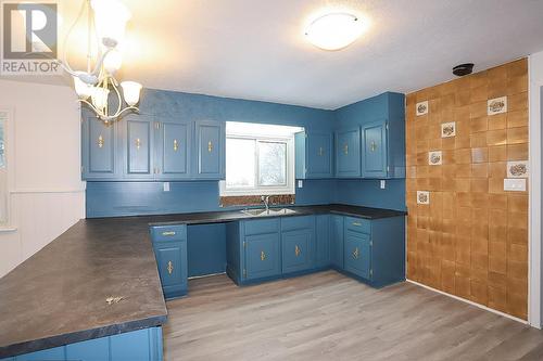 826 I Line Rd, Richards Landing, ON - Indoor Photo Showing Kitchen With Double Sink