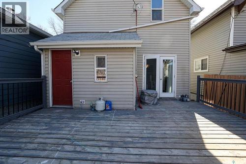 2066 Wallace Street, Regina, SK - Outdoor With Deck Patio Veranda With Exterior