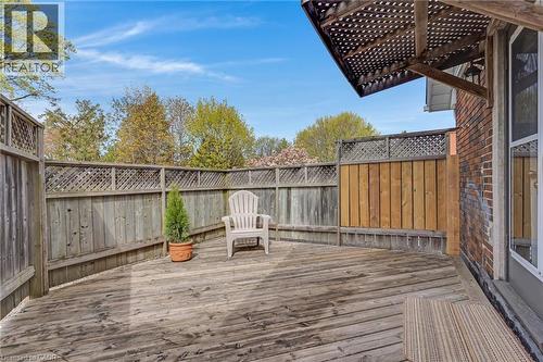 115 Filbert Street, Kitchener, ON - Outdoor With Deck Patio Veranda With Exterior