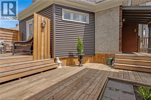 115 Filbert Street, Kitchener, ON - Outdoor With Deck Patio Veranda With Exterior