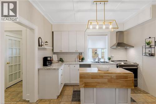 115 Filbert Street, Kitchener, ON - Indoor Photo Showing Kitchen