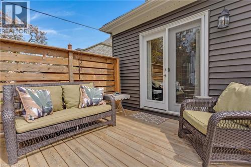 115 Filbert Street, Kitchener, ON - Outdoor With Deck Patio Veranda With Exterior