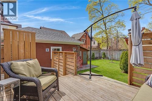 115 Filbert Street, Kitchener, ON - Outdoor With Deck Patio Veranda