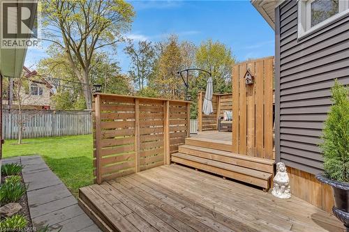 115 Filbert Street, Kitchener, ON - Outdoor With Deck Patio Veranda With Exterior