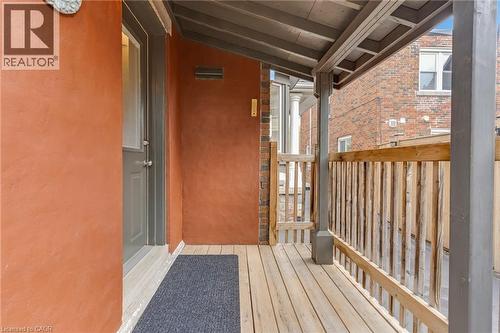 115 Filbert Street, Kitchener, ON - Outdoor With Deck Patio Veranda With Exterior