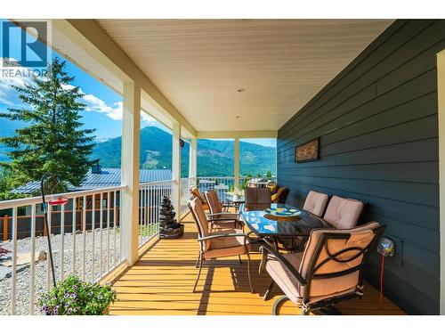 430 Buriview Drive, Nelson, BC - Outdoor With Deck Patio Veranda With Exterior