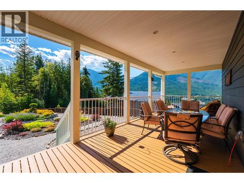 430 Buriview Drive, Nelson, BC - Outdoor With Deck Patio Veranda With Exterior