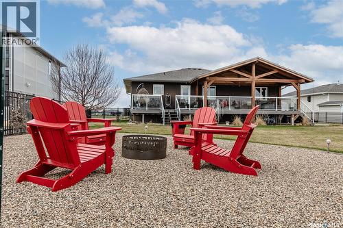 212 Iron Bridge Drive, Moose Jaw, SK - Outdoor With Deck Patio Veranda